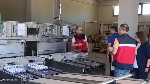 Tavşanlı’da Yeni Yumurta Paketleme Sistemi