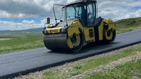 Arpaçay Meliköy’de Asfalt Sevinci