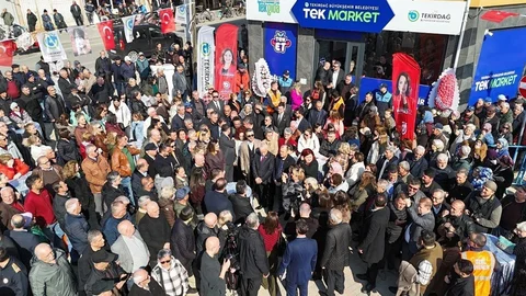 Tekirdağ'da TEK Market Başarısı