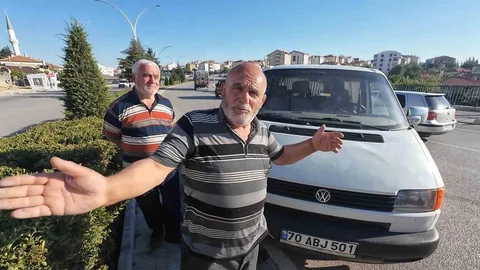 Karaman'da Minibüs Kazası