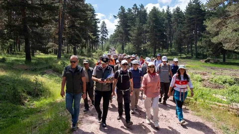 Kütahya'da Doğa Yürüyüşü Etkinliği