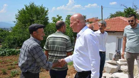 Denizli'de Başkan Kumral Mahalleleri İnceledi