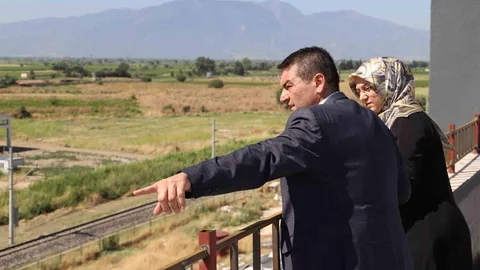 Manisa'da Yüksekokul İnşaatı İncelendi