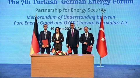 OYAK Çimento ve Pure Energy İş Birliği