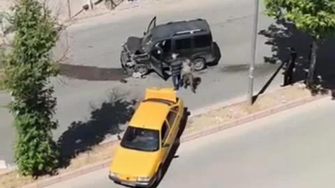 Elazığ'da Trafik Kazası Meydana Geldi