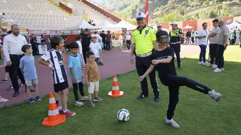 Gümüşhane'de Çocuklar Eğlendi