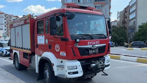 Edirne'de Tarlaya Uçan Otomobil