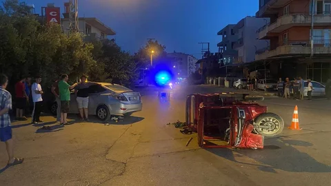 Antalya'da Elektrikli Motosiklet Kazası