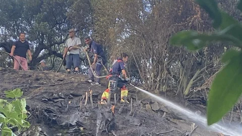 Marmara'da Yangın Kontrol Altına Alındı