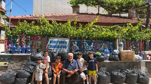 Bilecik'ten Eskişehir'e Mavi Kapak İyiliği