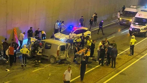 Konya'da Trafik Kazası: 7 Yaralı