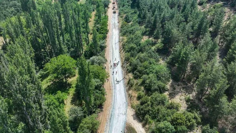 Uşak'ta Üst Yapı Çalışmaları Devam Ediyor