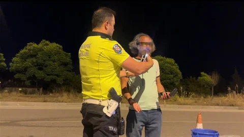 Burdur'da Alkollü Sürücü Polislere Selam Vermek İstedi