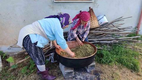 Giresun'da Dut Pekmezi Üretimi Başladı