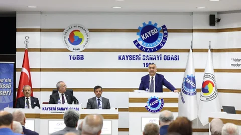 Kayseri Sanayi Odası'nın 60. Yılı Kutlandı