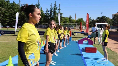 Kırşehir'de Jimnastik Sevinci Büyüyor