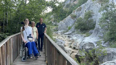 Kastamonu'da Dünyanın En Uzun Boylu Kadını Ziyaret Etti