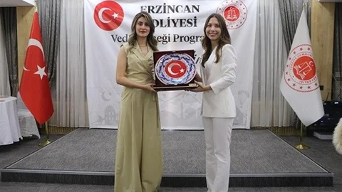 Erzincan'da Hâkim ve Savcılara Veda Yemeği