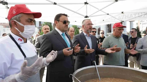 Kütahya'da Aşure İkramı Etkinliği
