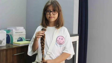 Erva'nın Anlamlı Saç Bağışı