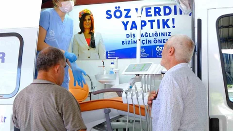 Aydın'da Mobil Diş Sağlığı Klinikleri'ne İlgi