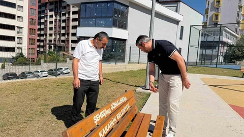 Karabük'te Parka Zarar Verenler Eleştirildi