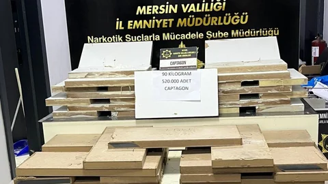 Mersin'de Uyuşturucu Hap Operasyonu