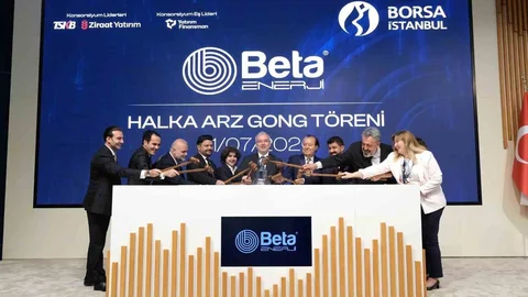 Beta Enerji'nin Borsa İstanbul'daki Gong Töreni