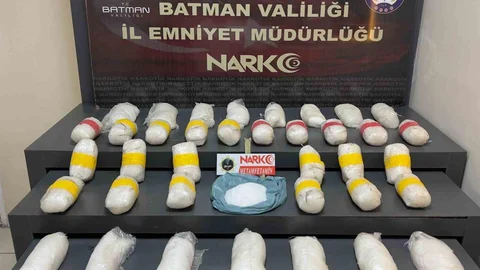 Batman'da Uyuşturucu Operasyonu Yapıldı