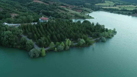 Yozgat'ta Doğanın Güzellikleri Pelitli Göl'de
