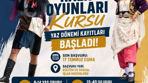 Nazilli'de Halk Oyunları Kursları Başlıyor