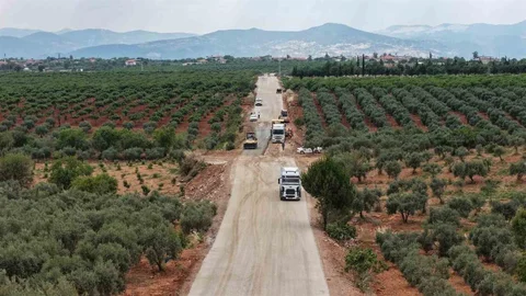 Karacasu'da Sathi Kaplama Çalışmaları Başladı