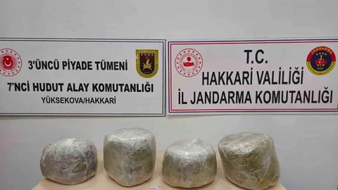 Yüksekova'da Uyuşturucu Operasyonu Düzenlendi