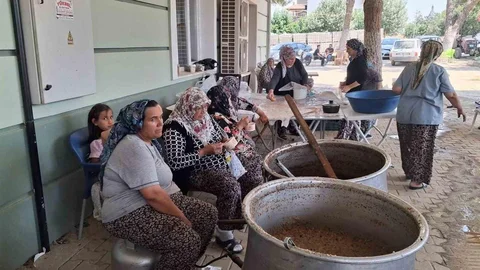 Çimentepe'de Aşure Hayrı Düzenlendi