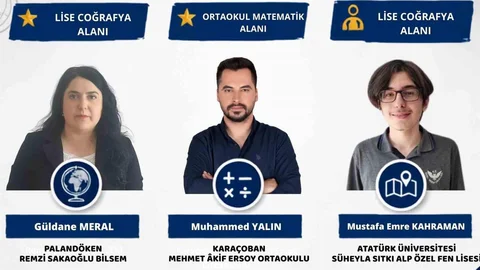 Erzurum'da Bilim Olimpiyatları Başarısı