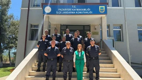 Bilecik'te Jandarmaya Anlamlı Ziyaret