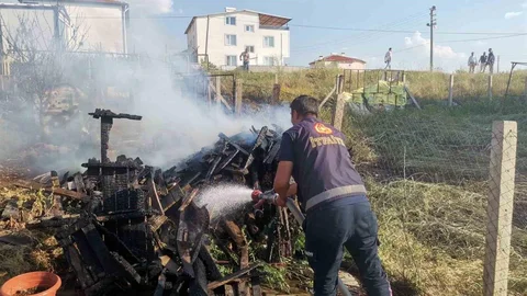 Afyonkarahisar'da Yangın Olayı