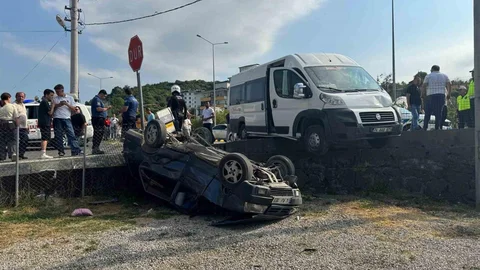 Bartın'da Trafik Kazası: 3 Yaralı