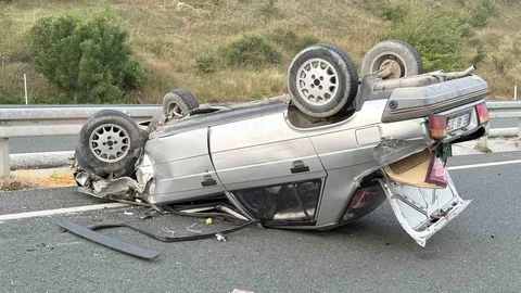Kastamonu'da 3 Araçlı Trafik Kazası