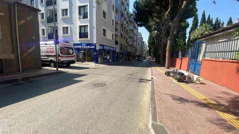 Aydın'da Motosiklet Kazası