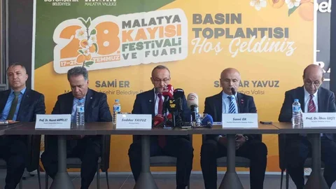 Malatya'da Kayısı Festivali Hazırlıkları Başladı