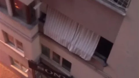 Denizli'de Balkon Kazası
