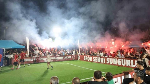 Sungurlu'da Ayak Tenisi Turnuvası