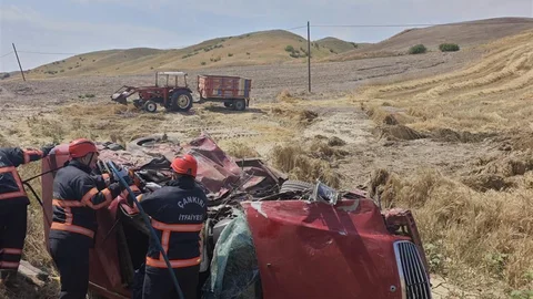 Çankırı'da Trafik Kazası: 3 Ölü, 4 Yaralı