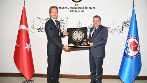 Belçika Büyükelçisi Trabzon'u Ziyaret Etti