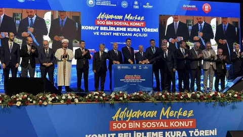 Adıyaman'da Yeni Konutlar Açıldı