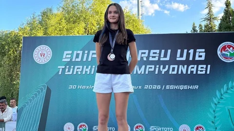 Aydın'dan Türkiye İkincisi Atlet