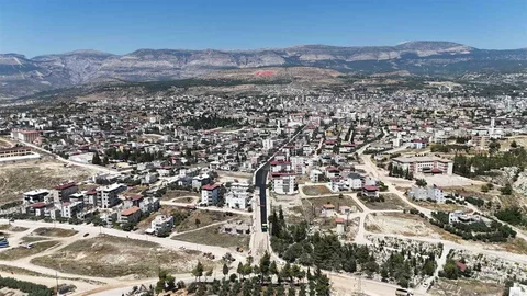 Mersin Mut'ta Yol Yenileme Çalışmaları