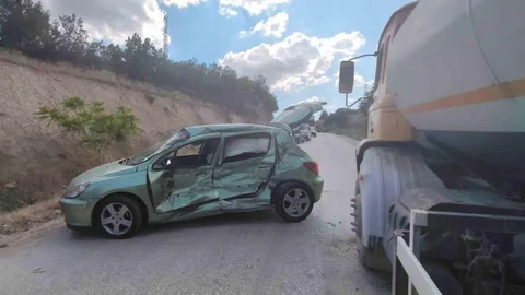 Bilecik'te Trafik Kazası Meydana Geldi