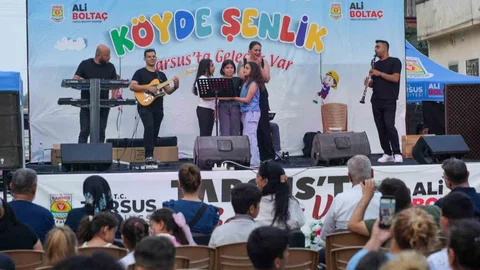 Tarsus’ta Çocuklar Şenlikte Buluştu